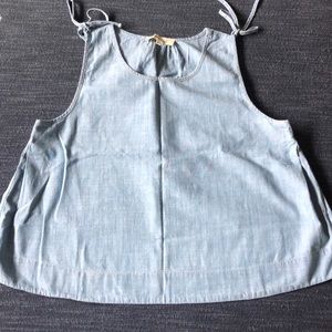 Madewell Chambray Tank - M
